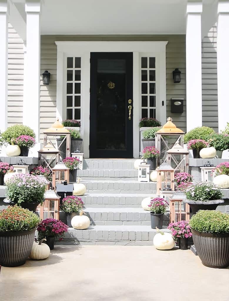 Front-Porch-Lantern-Decor-Ideas